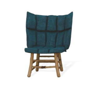 furniture green fabric chair